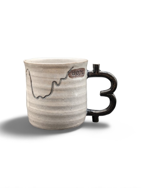 Bitcoin Maxi Mug in Black & White