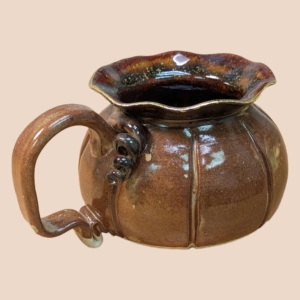 MiniPumpkin Mug w/ 14k Gold Rim (10oz)